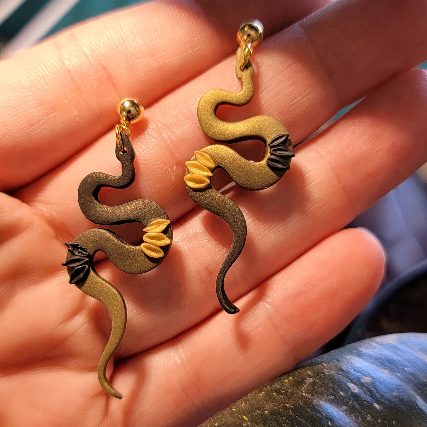 Black & Gold Snakes