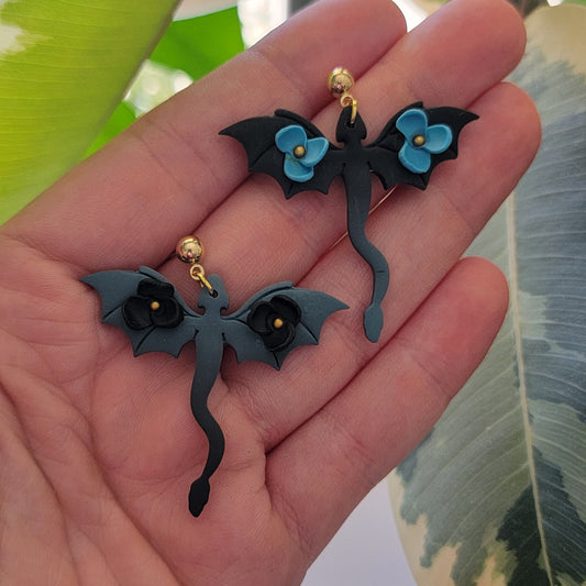 Black & Turquoise Dragon